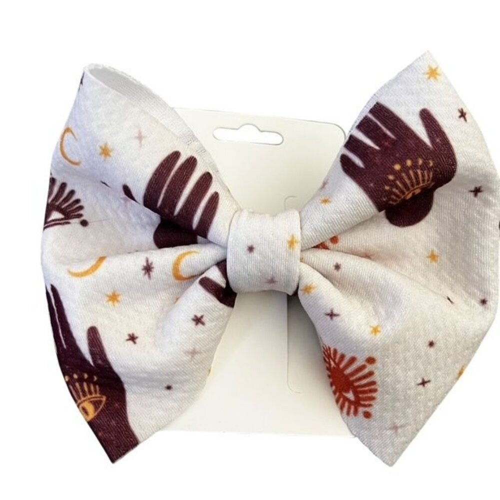Hamsa Hand Hairbow 5" New